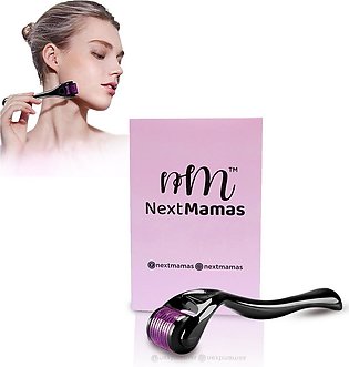 NextMamas Derma Roller | For Face Lift Stretch Marks Glowing skin and Scar Treatment 0.5