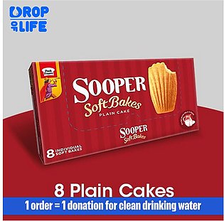 Peek Freans Sooper Soft Bakes Plain Cake Box