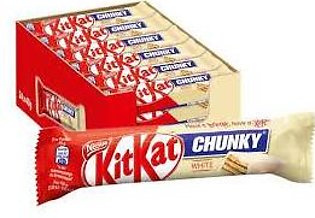 Kit Kat Chunky White 24 pcs Box  UK