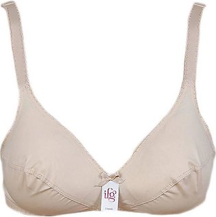 IFG Ladies Classic Cotton Bra (B) by Chase Value - Skin