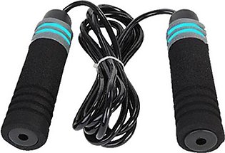 SLIMPRO Jump Rope, with Bearing Skipping Rope for Fitness Workout Exercises, with Foam Handles