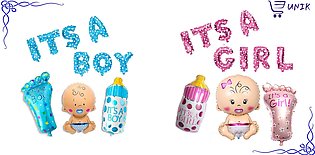 Its A boy / its a Girl balloons Set for Baby shower Its a boy balloon decoration its a Girl balloon Decoration