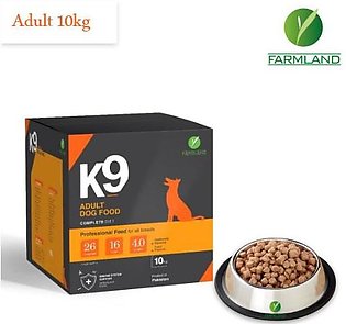 K9 Adult dog food 10Kg-Farmland