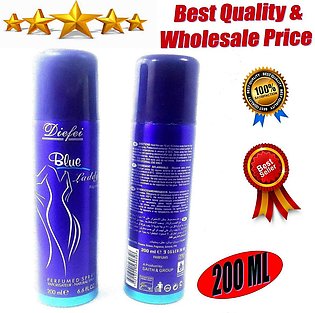 Blue Lady Body Spray 200ml for women and girls