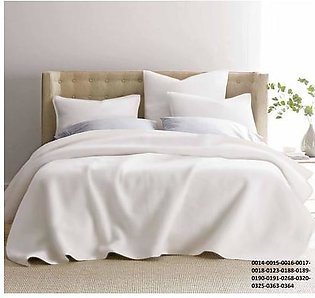 Fitted Sheet Color White Soft Sateen Shiny Look