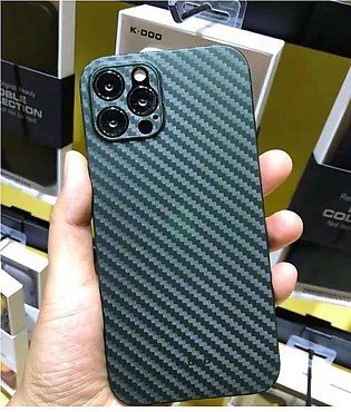 Torras x K-Doo Ultra Slim Air Carbon Fiber Pattern Case with Lens Protection For IPhone 12 Pro