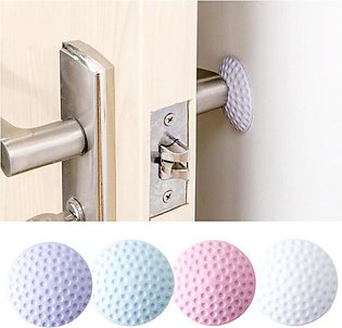 Wall Thickening Mute Door Stick Golf Styling Rubber Fender Handle Door Lock Protective Pad Protection Home Wall Stickers