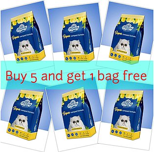 Buy 5 And get 1 bag free Pet mommy cat litter