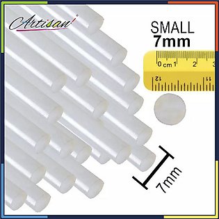 Artisan - Pack Of 50 - 7mm For Small Glue Gun Stick Transparent Length 20cm