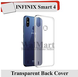Infinix Smart 4 Transparent Back Cover Soft Crystal Clear Case For Infinix Smart 4 X653c