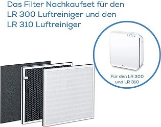 Beurer LR 300 / 310 replacement set -  Filter for beurer Air Purifier LR 300 / 310