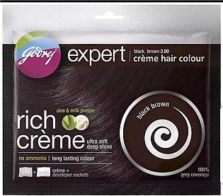 Godrej Black Brown 3.00 Creme Hair Colour