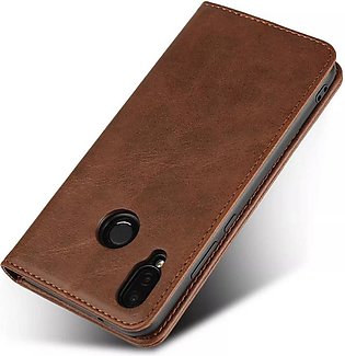 Huawei P20 lite Rich Boss Synthetic Leather Flip Cover