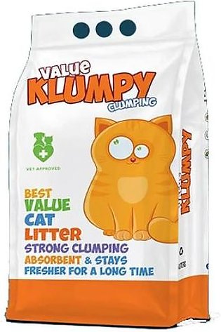 Best Value Cat Litter Value Klumpy Clumping, Strong Clumping Absorbent & stays Fresher for long time - 5 Liter