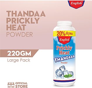 English Prickly Heat Powder-Thandaa (Large)