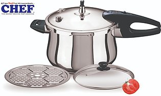 CHEF Pressure Cooker Stainless Steel 3 in 1 - [11 Liter]
