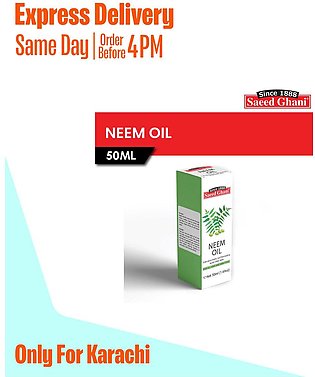 Saeed Ghani Neem Oil (50 ml)