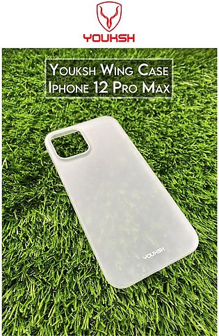 Youksh Wing Case For Apple Iphone 12 Pro Max  (6.7) - Ultra Thin Lightweight -  Paper Back Cover for Iphone Series.