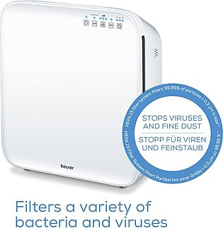 Beurer LR310 Air Purifier with HEPA H13 Filter and UV Light Cleaning - White