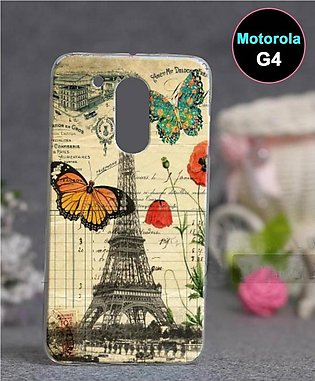 Motorola G4 Cover - Eiffel Tower Cover