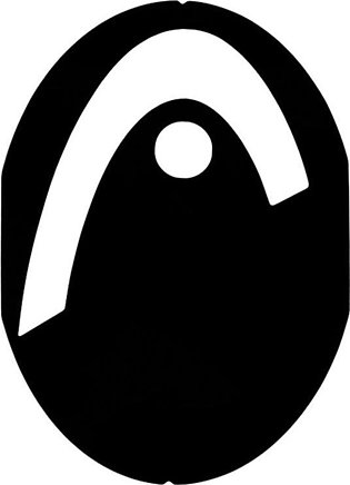 Head Logo - Stencil - Black Squash