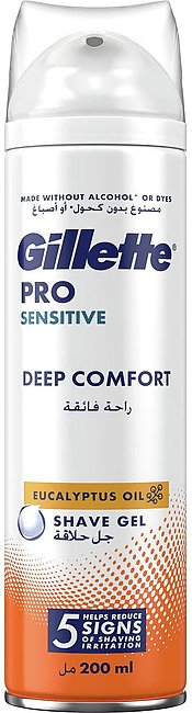 Gillette Shaving Gel Comfort Sens Pro 200ml