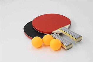 Table tennis racket with 3 balls and 2rackets good quality imported