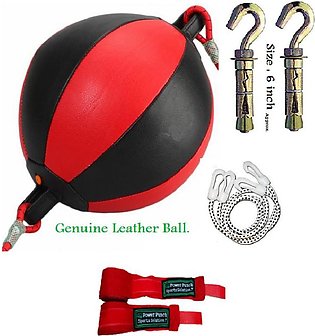 Punching ball speed ball punching ball Leather boxing rope hand wrap boxing mma punching ufc ceiling floor hooks