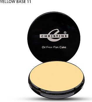 Christine Oil Free Pan Cake - Shade Yellow Base 11