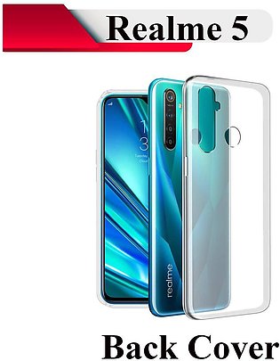 Realme 5 Transparent Back Cover Crystal Clear Back Cover For Realme 5