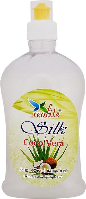 Without Pump Xeolite Silk Handwash Liquid Soap 450ml - Coco Vera