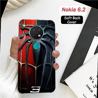 Nokia 6.2 Mobile Cover - Spider Soft Case Cover for Nokia 6.2