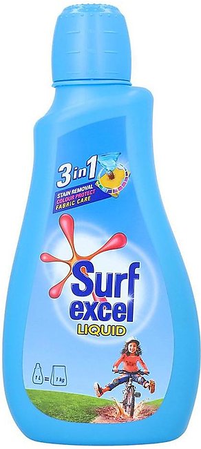 SURF EXCEL LIQUID 3IN1 1000ML