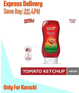 National Tomato Ketchup Squeezy 400g