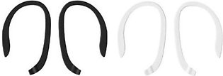 UNIQ LOOP Sports Ear Hooks for Air-pods Dual Pack – Black/White (Earbuds not Included)