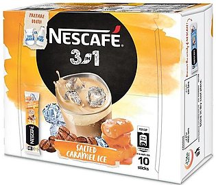 Nescafe 3 in 1 Salted Caramel Ice 10 Sticks