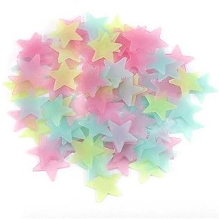 Luminous Stars Wall Stickers,Home Glow In The Dark Stars For Kids Baby Room,DIY Wall Art Home Decor Sticker