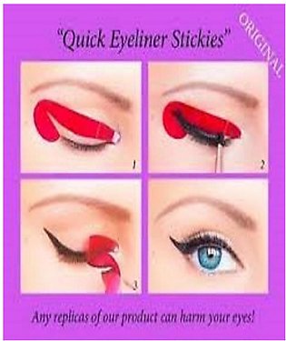 Quick Eyeliner Stickies Stencils