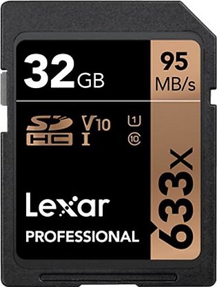 Lexar 633x 95mb SD Card 32gb - 64gb - 128gb , 667x 100mb SD256gb - Memory Card