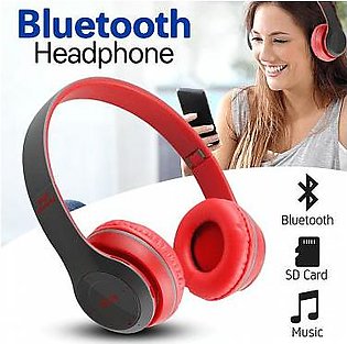 P47 NEW Wireless Bluetooth Foldable Headset With Microphone FOR All cell phones and laptop used