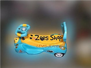 Baby World Dolphin Twister Auto Swing Car with Music $ Lights