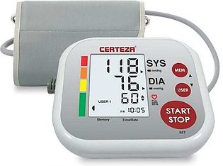 Certeza BM 405 - Digital Blood Pressure Monitor - (White & Grey)