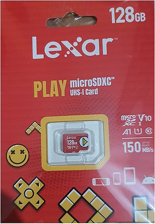 Lexar Orignal - 128GB Memory Card - 5 Years Warranty - Class 10 - 95MB/s Speed
