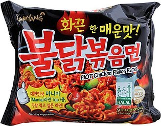 Samyung Hot Chicken Ramen noodles