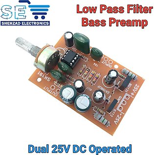 Low Pass Filter Subwoofer Preamplifier LPF Board