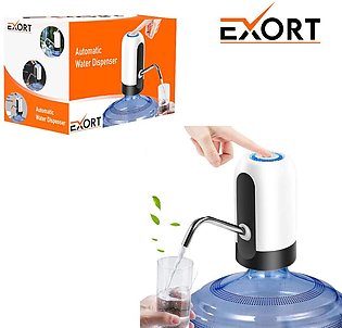 EXORT Wireless Smart Electric Water Pump Dispenser Bottle Portable Beverage Suction Automatic Suction Pump for Home Travel