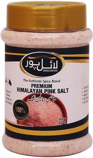 Lyallpur Organics Premium Himalayan Pink Salt (Khalis Himalayan Pink Namak) 635 Grams