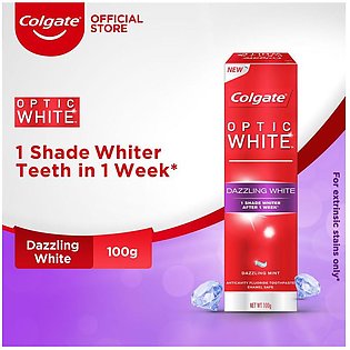 Colgate Optic White Dazzling White 100g
