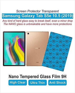 Samsung Galaxy Tab S5e 10.5 (2019) - Screen protector - Best material - Nano Glass