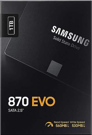 Samsung 870 EVO 2.5 inch SATA III SSD(Solid State Drive)